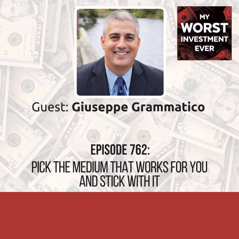 Giuseppe Grammatico – Pick the Medium That Works for You and Stick With It