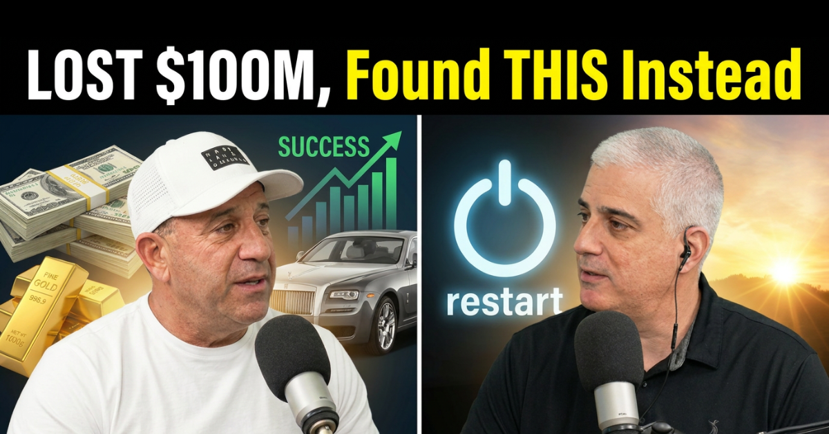 I Lost $100 Million: The 4 Rules for Rebuilding Everything | David Meltzer